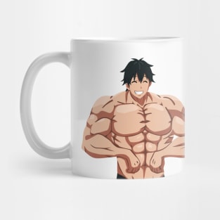 How Many Kilograms are the Dumbbells You Lift? - Machio Pose V.3 Anime Gift Mug